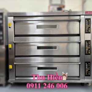 Lò nướng 3 tầng 9 khay Homar